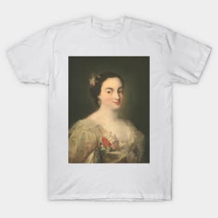 Portrait of a Young Woman by Alessandro Longhi T-Shirt
